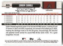 Corbin Carroll - 2026 Topps Chrome - X-Fractors - #83 back