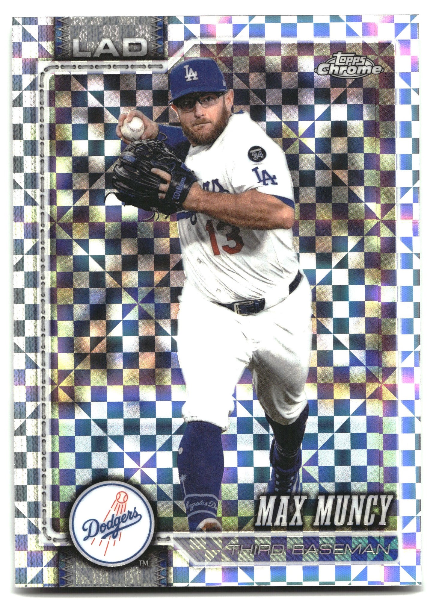 Max Muncy - 2026 Topps Chrome - X-Fractors - #44