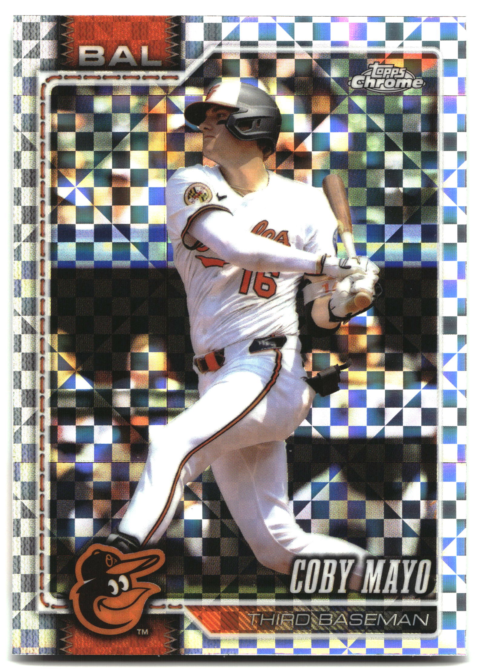 Coby Mayo - 2026 Topps Chrome - X-Fractors - #139