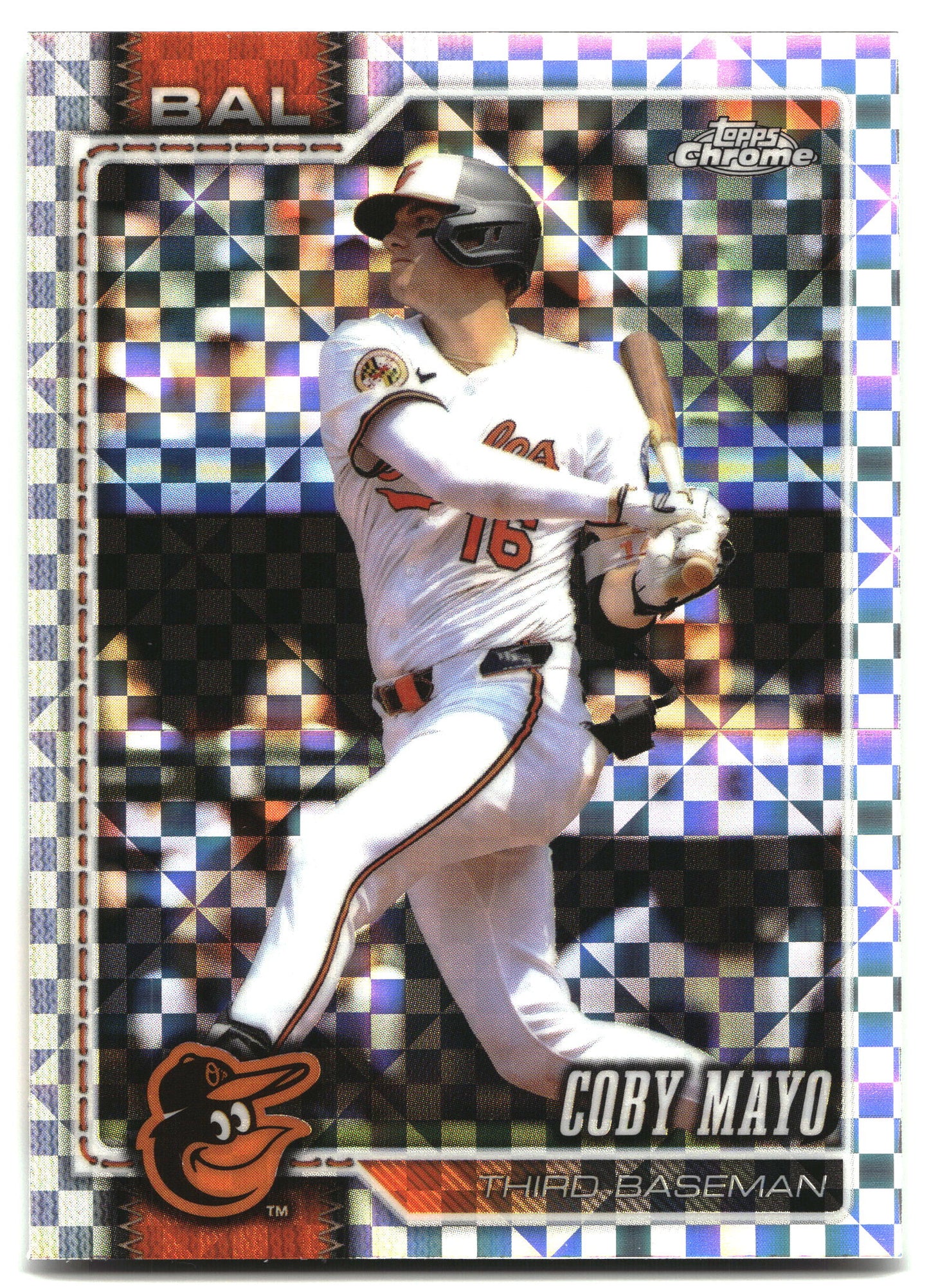 Coby Mayo - 2026 Topps Chrome - X-Fractors - #139