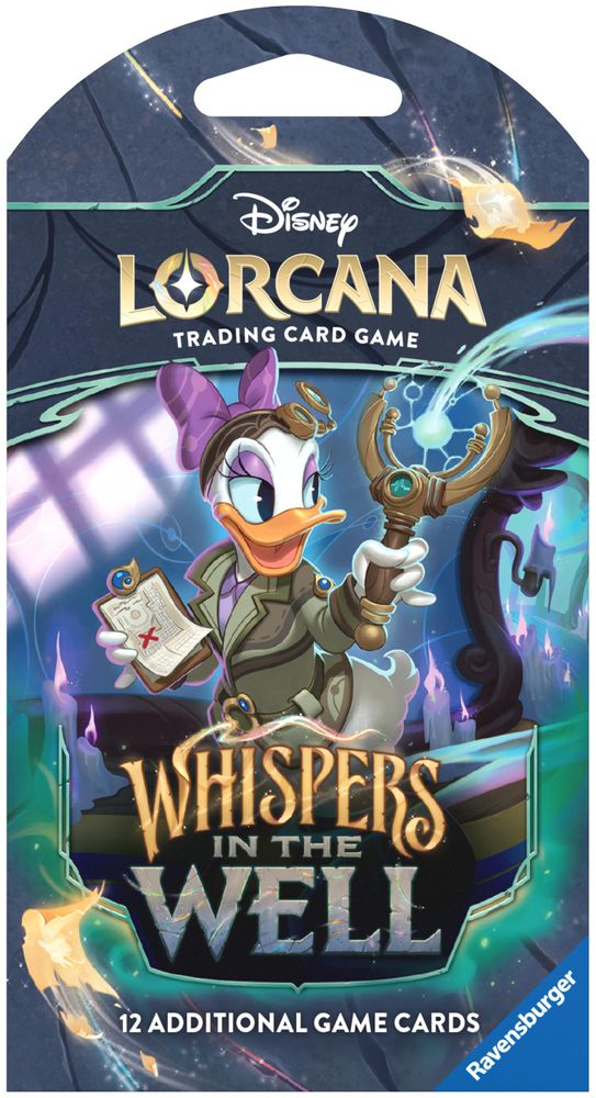 Disney Lorcana: Whispers in the Well Sleeved Booster Pack Lorcana NM