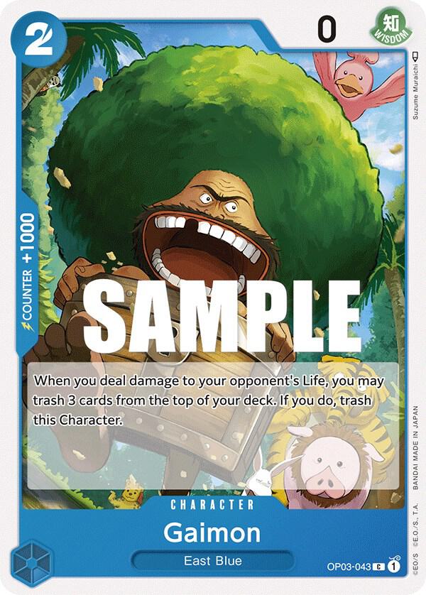 Gaimon OP03-043 Common Pillars of Strength One Piece Near Mint