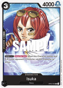 Isuka OP02-094 Uncommon Paramount War One Piece Near Mint