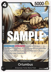 Orlumbus OP04-079 Common Kingdoms of Intrigue One Piece Near Mint