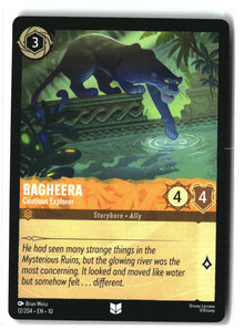 Bagheera - Cautious Explorer 12/204 Uncommon Whispers in the Well Lorcana LP