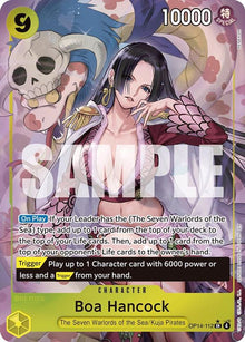 Boa Hancock OP14-112 Super Rare The Azure Sea's Seven One Piece Foil Near Mint