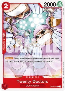 Twenty Doctors OP08-003 Common Two Legends One Piece Near Mint