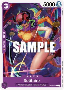 Solitaire OP02-077 Common Paramount War One Piece Near Mint