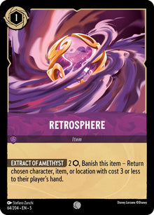 Retrosphere 64/204 Common Shimmering Skies Lorcana Near Mint