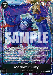 Monkey.D.Luffy (Alternate Art) OP15-092 Adventure on Kami's Island One Piece Foil NM