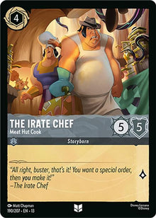 The Irate Chef - Meat Hut Cook 190/204 Uncommon Attack of the Vine! Lorcana NM