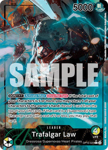 Trafalgar Law (022) (Parallel) OP10-022 Leader Royal Blood One Piece Foil NM