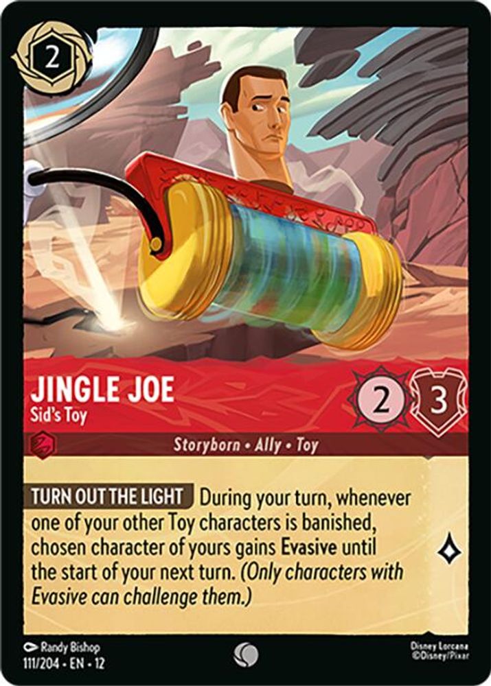 Jingle Joe - Sid's Toy 111/204 Common Wilds Unknown Lorcana Near Mint