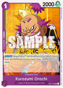 Kurozumi Orochi OP01-098 Uncommon Romance Dawn One Piece Near Mint