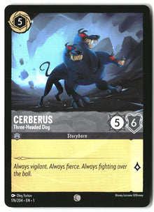 Cerberus - Three-Headed Dog 176/204 Common The First Chapter Lorcana LP