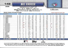 Max Scherzer - 2026 Topps Chrome - #148 back