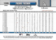 Freddie Freeman - 2026 Topps Chrome - #159 back