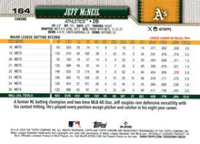 Jeff McNeil - 2026 Topps Chrome - #164 back