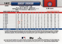 Dansby Swanson - 2026 Topps Chrome - #187 back