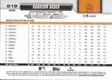 Harrison Bader - 2026 Topps Chrome - #219 back