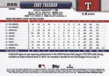 Cody Freeman - 2026 Topps Chrome - #255 back