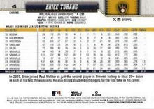 Brice Turang - 2026 Topps Chrome - #4 back