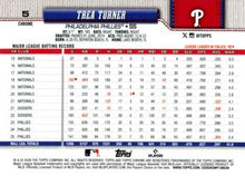 Trea Turner - 2026 Topps Chrome - #5 back