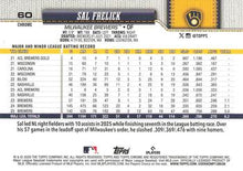 Sal Frelick - 2026 Topps Chrome - #60 back