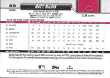 Matt McLain - 2026 Topps Chrome - #69 back