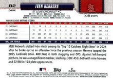 Iván Herrera - 2026 Topps Chrome - #82 back