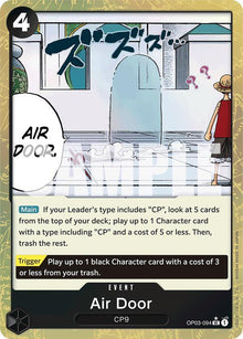 Air Door (Textured Foil) OP03-094 Premium Booster -The Best- One Piece NM
