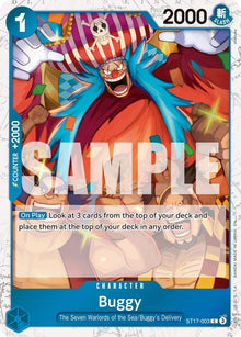 Buggy (Pirate Foil) ST17-003 Premium Booster -The Best- Vol. 2 One Piece NM