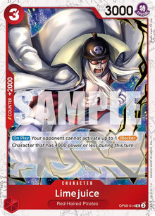 Limejuice (Pirate Foil) OP09-014 Premium Booster -The Best- Vol. 2 One Piece NM