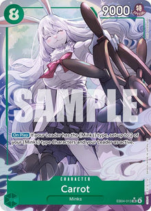 Carrot (Alternate Art) EB04-013 The Azure Sea's Seven One Piece Foil NM