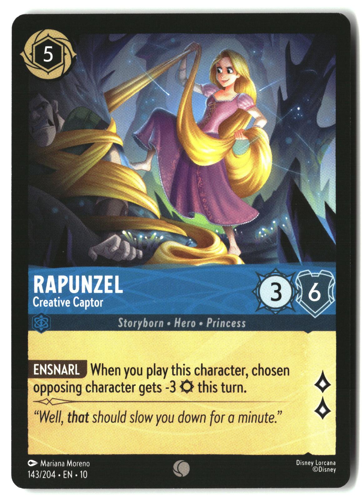 Rapunzel - Creative Captor 143/204 Common Whispers in the Well Lorcana LP