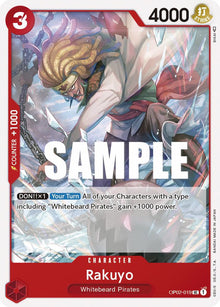 Rakuyo OP02-019 Uncommon Paramount War One Piece Near Mint