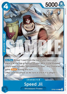 Speed Jil OP08-049 Common Two Legends One Piece Near Mint