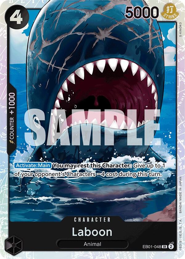Laboon (048) EB01-048 Extra Booster: Memorial Collection One Piece Foil NM