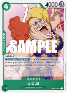 Giolla OP04-025 Common Kingdoms of Intrigue One Piece Near Mint