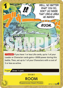 ROOM OP10-117 Uncommon Royal Blood One Piece Near Mint