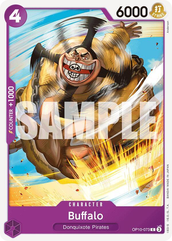 Buffalo OP10-073 Common Royal Blood One Piece Near Mint