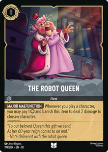 The Robot Queen 199/204 Uncommon Whispers in the Well Lorcana Near Mint