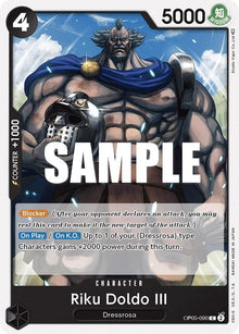 Riku Doldo III OP05-090 Common Awakening of the New Era One Piece Near Mint