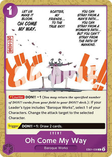 Oh Come My Way EB01-038 Common Extra Booster: Memorial Collection One Piece NM
