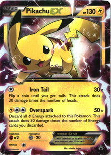 Pikachu EX XY84 Holo Promo XY Promo Pokemon Heavily Played