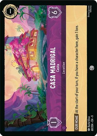 Casa Madrigal - Casita 68/204 Common Fabled Lorcana Near Mint