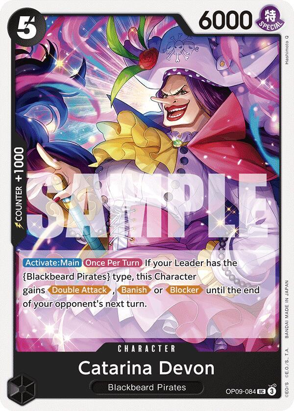 Catarina Devon OP09-084 Uncommon Emperors in the New World One Piece Near Mint