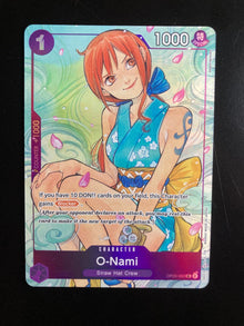 O-Nami (Illustration Box Vol.1) OP05-062 One Piece Promotion Cards MP+