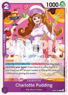 Charlotte Pudding EB04-034 Common The Azure Sea's Seven One Piece Near Mint