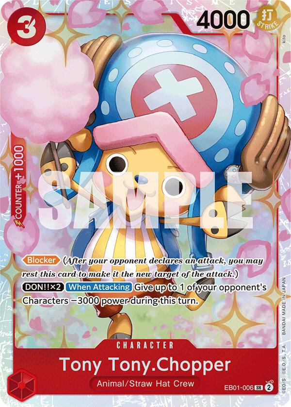 Tony Tony.Chopper EB01-006 Extra Booster: Memorial Collection One Piece Foil NM